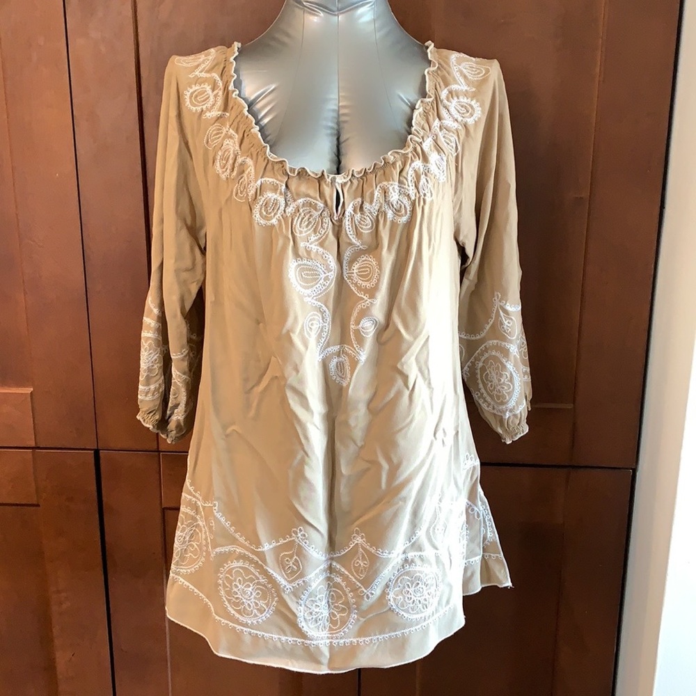 SALE!!Off shoulder tunic or beach cover up
